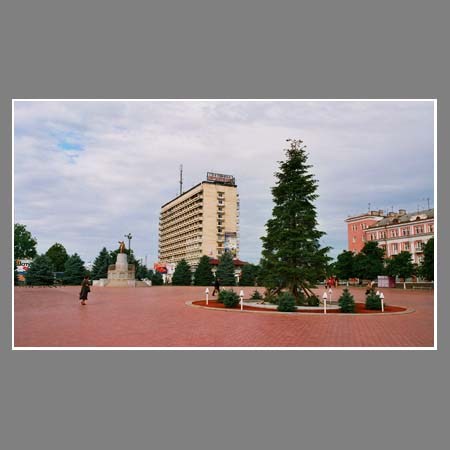 Город Армавир. Красная площадь.
