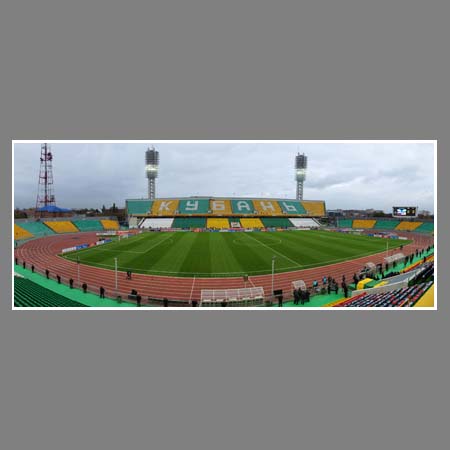 Панорама стадиона \"Кубань\".