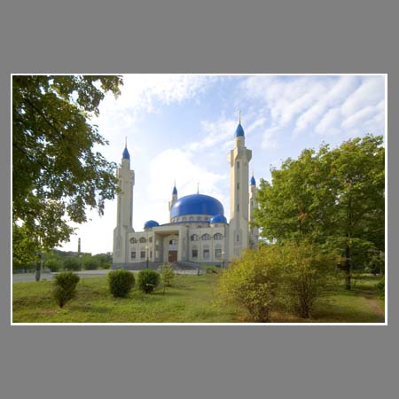 Соборная мечеть города Майкоп.